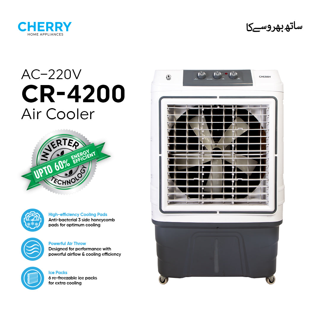 Best Air Cooler in Pakistan CR-4200 Cherry Home Appliances