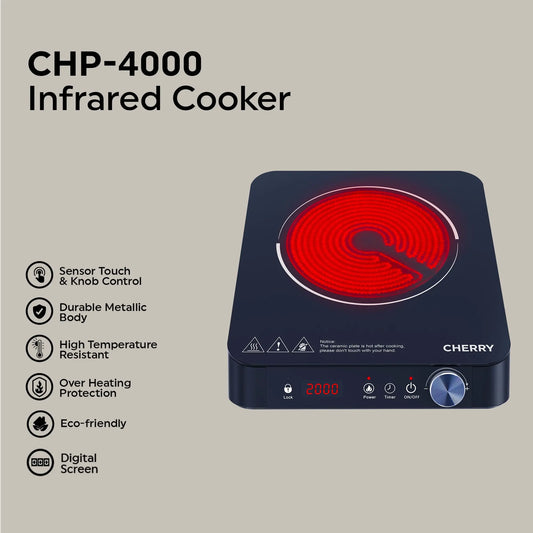 Electric Cookers - Infrared Cooker - Electric Stove – CHP4000 Cherry Home Appliances