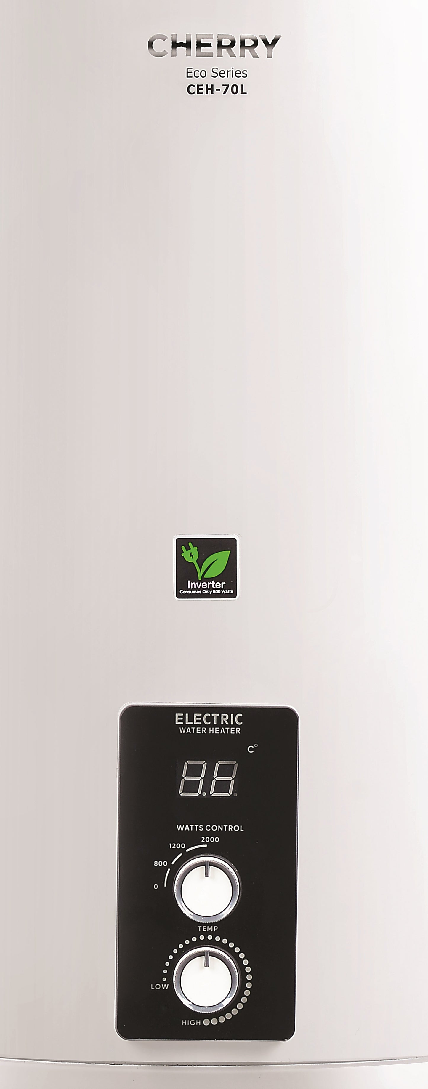 Cherry ECO Series CEH-70L Electric Water Heater | Digital Watt Control & Temperature Control, Inverter Energy Saving Geyser