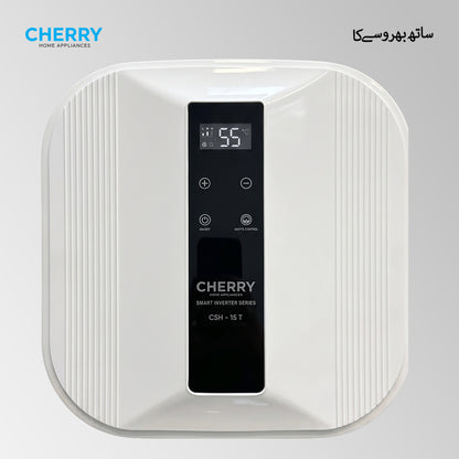 CHERRY Smart Inverter Series Electric Geyser with Touch Control Panel & 3-Step Wattage Control (15L & 30L)