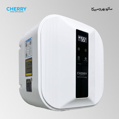 CHERRY Smart Inverter Series Electric Geyser with Touch Control Panel & 3-Step Wattage Control (15L & 30L)