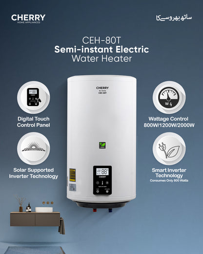 CHERRY ECO Series Inverter Energy Saving Geyser with Touch Wattage Control
