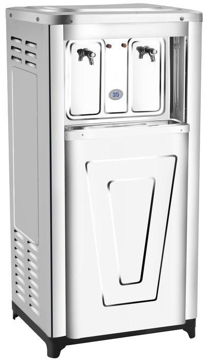 Cherry 35L Electric Water Cooler – Stainless Steel, Pure Copper (WC-35)